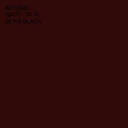 #2F0A09 - Sepia Black Color Image